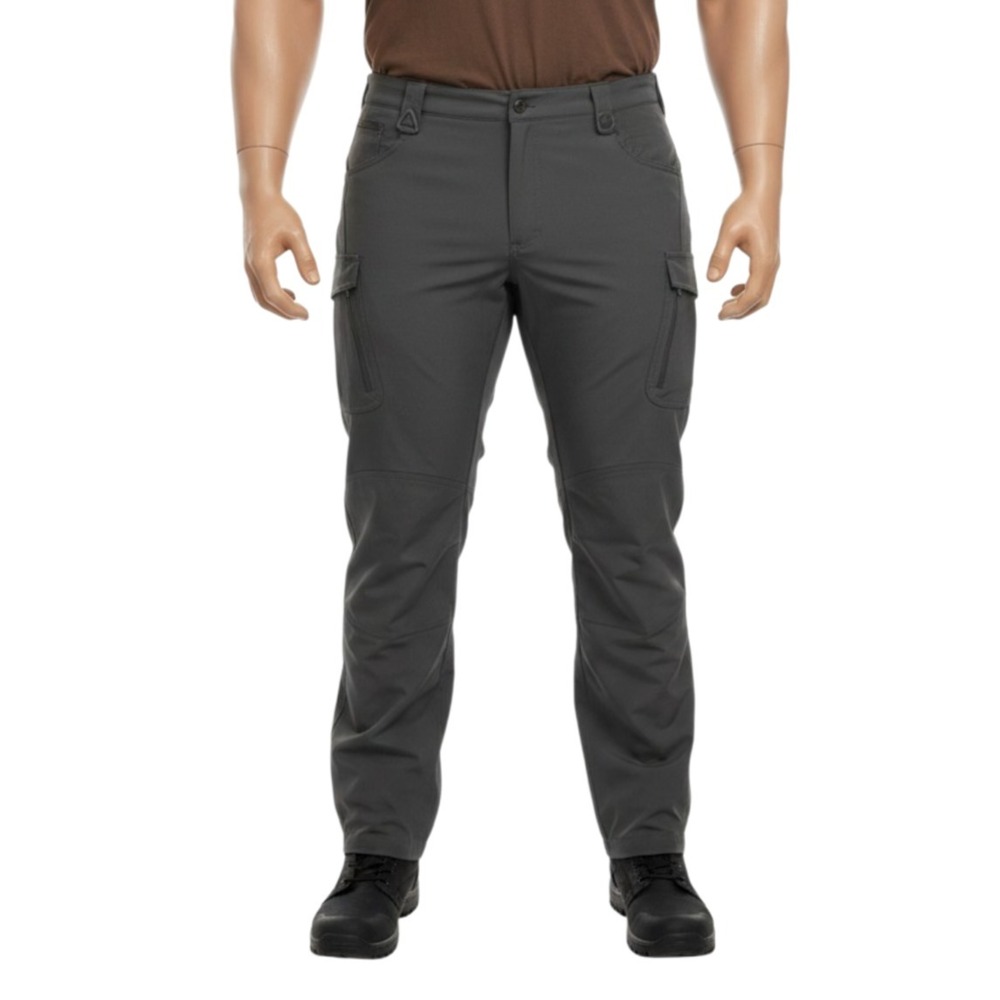 FLEXCAMO Cargo Pants Men's 5XL (46–50 x30) Gray Elastic Waist Work Tactical NWT